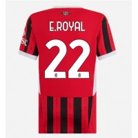 Zenski Nogometni Dres AC Milan Emerson Royal #22 Domaci 2024-25 Kratak Rukav